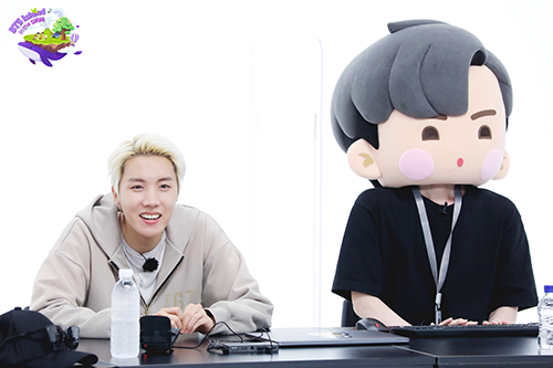 Behind Photo BTS Become Game Developers (1) j-hope